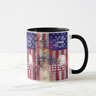 Taza 4 de julio 250 aniversario de América