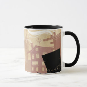 Taza 4 pequeños monstruos - caminando a través de
