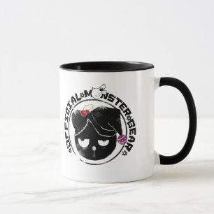 Taza 4 pequeños monstruos - logotipo del día de fiest