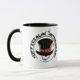 Taza 4 pequeños monstruos - logotipo del día de fiest