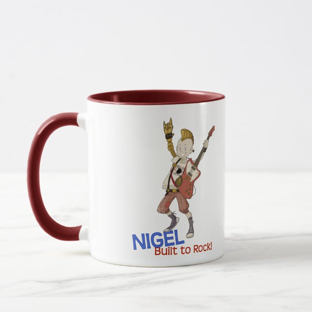 Taza 4 pequeños monstruos - Nigel (Izquierda)