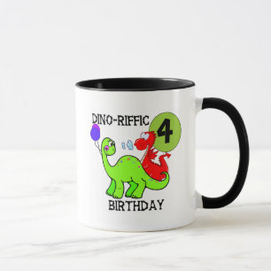 Taza 4tas camisetas y regalos del cumpleaños del