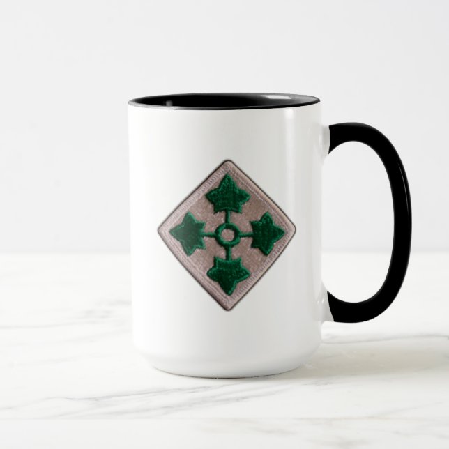 Taza 4tos veterinarios de los veteranos de la división (Derecha)