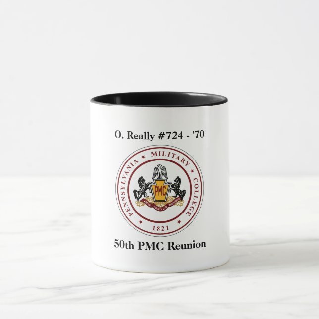 Taza + 50ª Reunión PERSONALIZADA (11 ó 15 oz) (Centro)