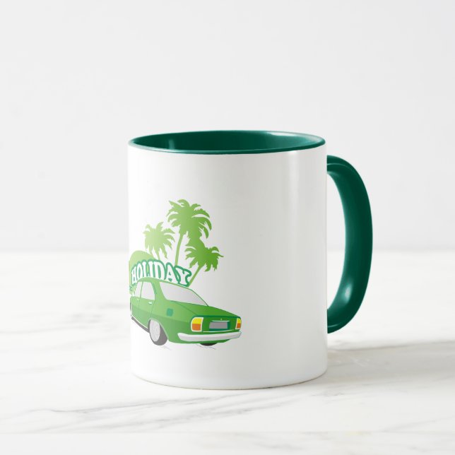 Taza 504 fiestas peugeot divertidas (Anverso derecho)