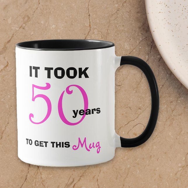 Taza 50.ª idea de regalo de cumpleaños para mujeres Mug (Subido por el creador)