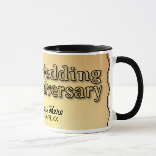 Taza 50° Aniversario - Oro - Personalizar