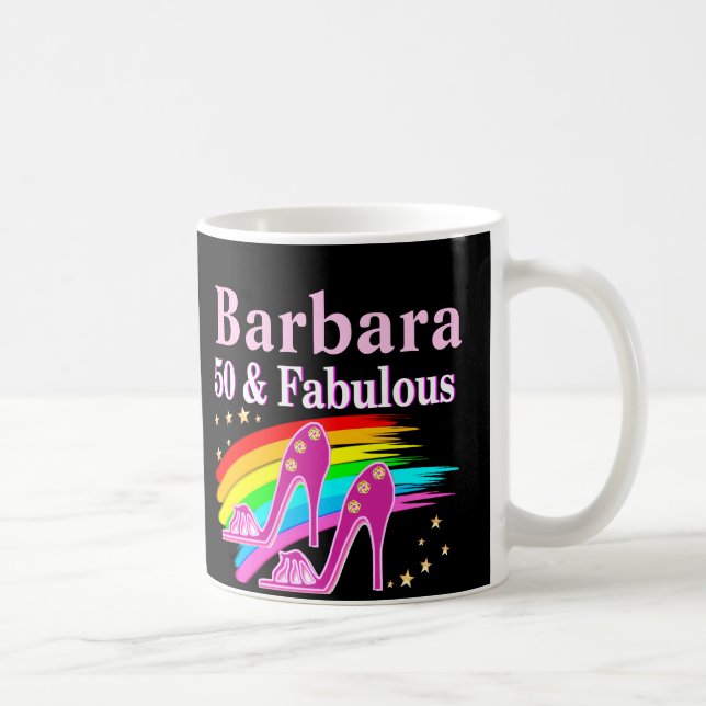 Taza 50 y FABULOUS DIVA (Derecha)