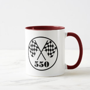 Taza 550 banderas a cuadros