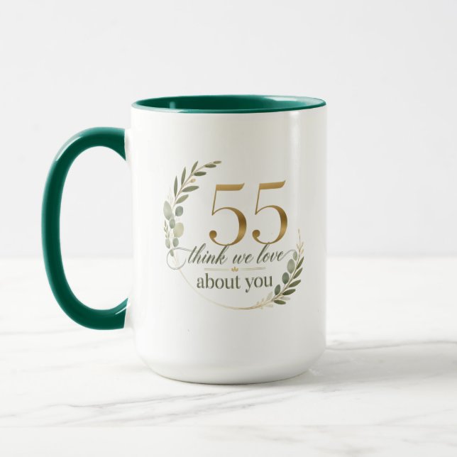 Taza 55 cosas que amamos de mamá (Izquierda)