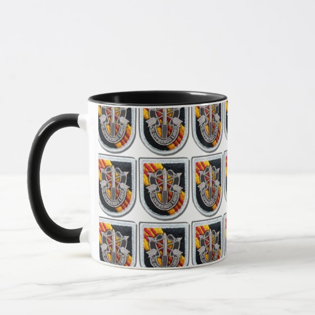 Taza 5.ª fuerza especial boinas verdes vietnam war Mug (Izquierda)