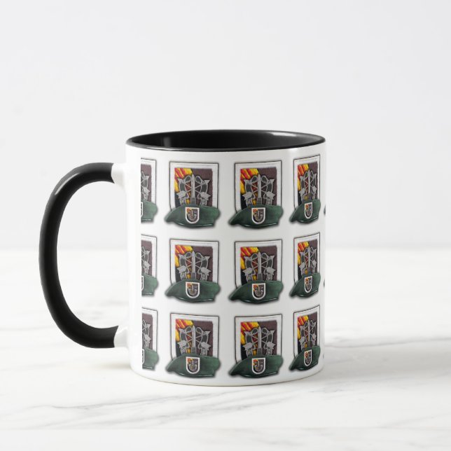 Taza 5.ª fuerza especial boinas verdes vietnam war Mug (Izquierda)