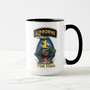 Taza 5.ª Fuerza Especial SF SFG Vietnam Vets de guerra