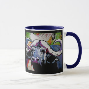 Taza 5 GRANDES (búfalo de agua)