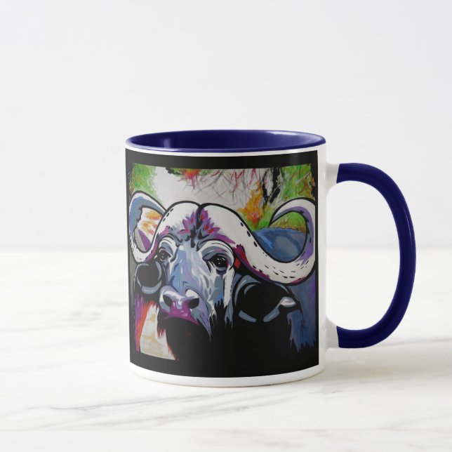 Taza 5 GRANDES (búfalo de agua) (Derecha)