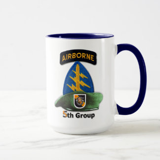 Taza 5th Special Forces Group Boinas Verdes SFG SF LRRP