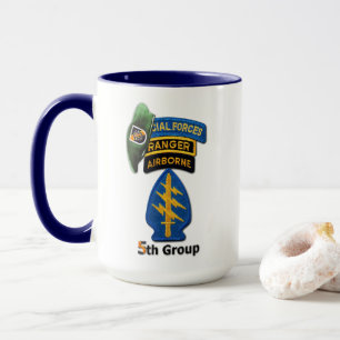 Taza 5th Special Forces Group Boinas Verdes SFG SF Vete