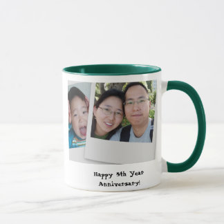 Taza ¡5to aniversario feliz del año!