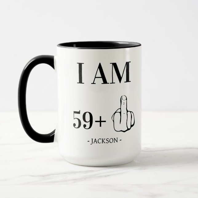 Taza 60.º regalo de cumpleaños Regalos de cumpleaños pe (Izquierda)