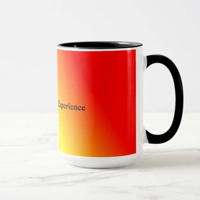 Taza 60 años de experiencia (Derecha)