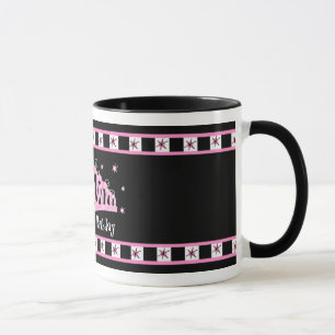 Taza 60.o cumpleaños de la tiara