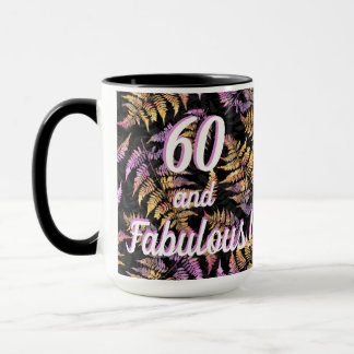 Taza ¡60 y fabuloso! Brillantes fermentos en la bruma n