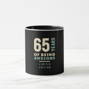 Taza 65 Años De Ser Increíble - 65 Años