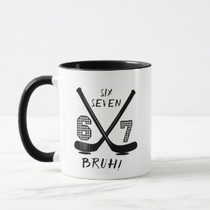 Taza 67 Seis Siete Chiste Meme Rotura Cerebral Meme