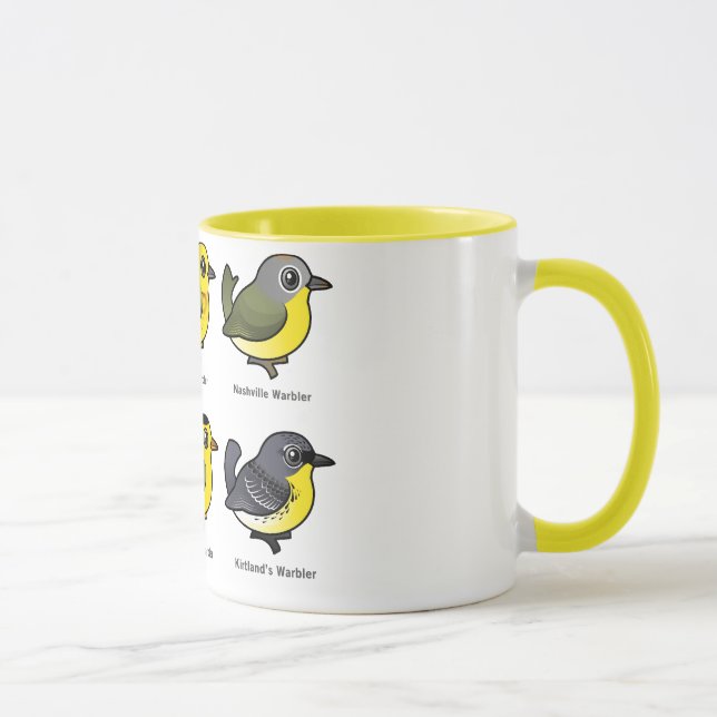 Taza 6 currucas de Birdorable (Derecha)