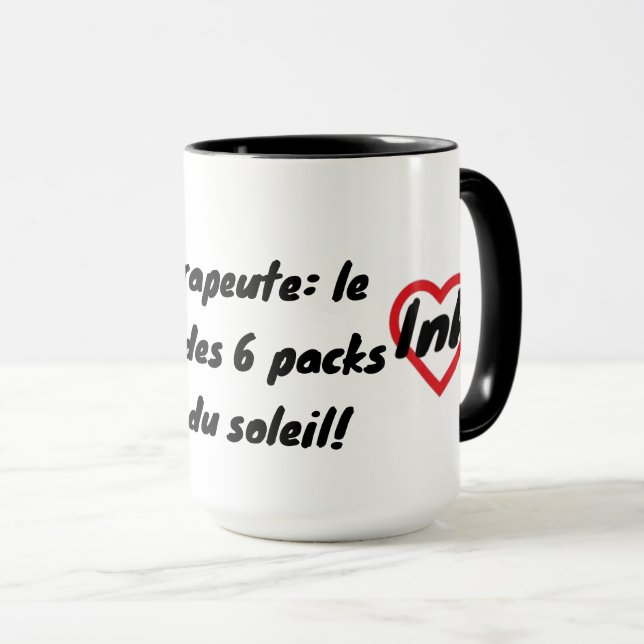Taza 6 packs pour acné du soleil (Anverso derecho)