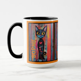 Taza 6 Resumen Mug personalizada de Kitty