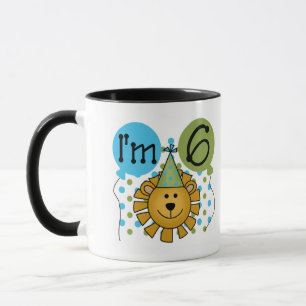 Taza 6to Cumpleaños del león