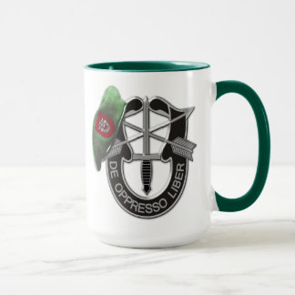 Taza 7º veteranos de las boinas verdes de fuerzas espec