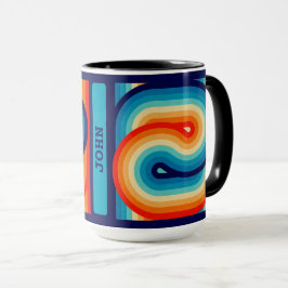 Taza 70s Double Wave