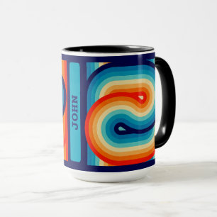 Taza 70s Double Wave