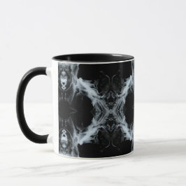 Taza 7 Deadly Sins and 7 Contrary Virtues Abstract Art