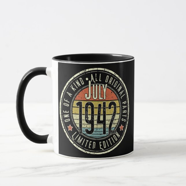Taza 80 Años Julio 1942 Edición limitada 80 (Izquierda)