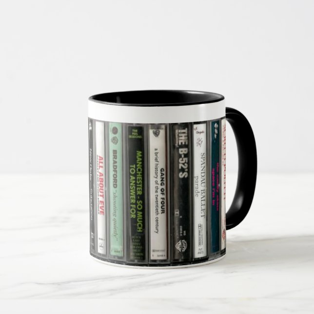 Taza 80's Alt Rock Cassette Mug (Anverso derecho)