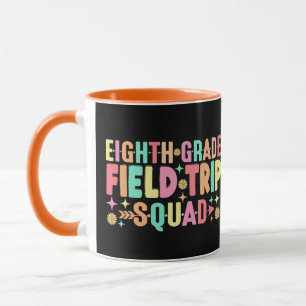 Taza 8.º Viaje De Campo Grado Funny De Vuelta A La Escu