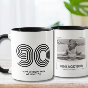 Taza 90.ª fiesta de cumpleaños a favor de la matanza de