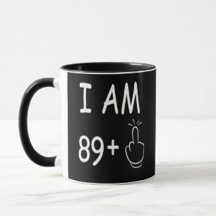 Taza 90° cumpleaños, cumpleaños divertidos
