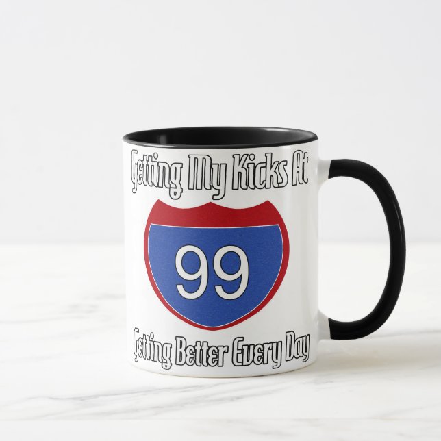 Taza 99.o cumpleaños de la ruta 66 (Derecha)