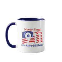 9-11 Nunca Olvidar Mug