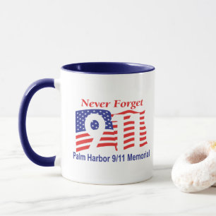 Taza 9-11 Nunca Olvidar Mug