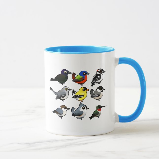 Taza 9 Aves traseras del Sudeste de Estados Unidos (Derecha)