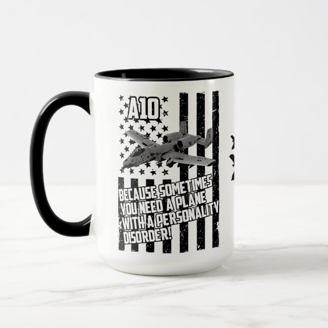 Taza A-10: Unyielding Combat Support (Izquierda)