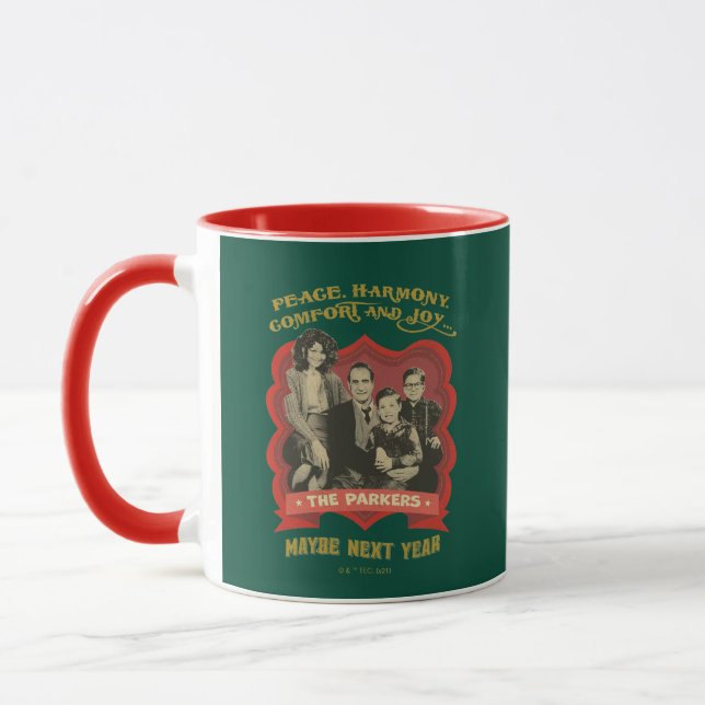 Taza A Christmas Story | Peace, Harmony, Comfort & Joy (Izquierda)