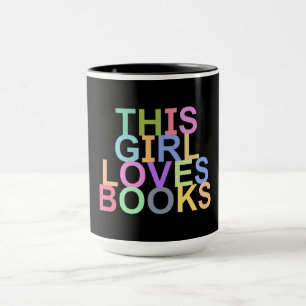 TAZA A ESTE CHICA LE ENCANTA EL BARRO DE LOS LIBROS