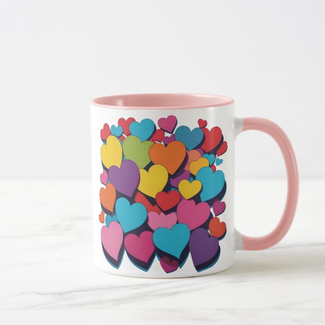 Taza A Heap of Love Personalized Mug (Derecha)