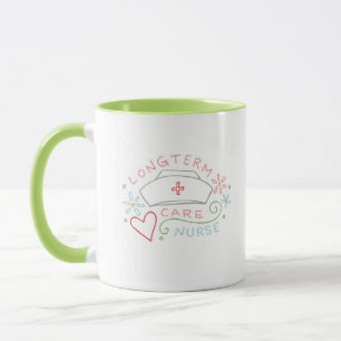 taza a largo plazo del diseño 1 de la enfermera